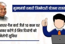 2025 Mukhymantri hamari jimmedari Yojana Hindi : आधार-पैन कार्ड जैसे 10 काम घर आकर करेंगे ई-मित्र दिव्यंगों को मिलेगी सुविधा Mukhymantri hamari jimmedari Yojana hindi