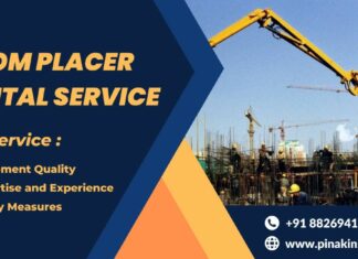 दिल्ली में बढ़िया बूम प्लेसर(Boom Placer Rent) रेंट पर कैसे प्राप्त करें: निर्माण परियोजनाओं के लिए दक्ष ठोस नियंत्रण Boom Placer Rent Service